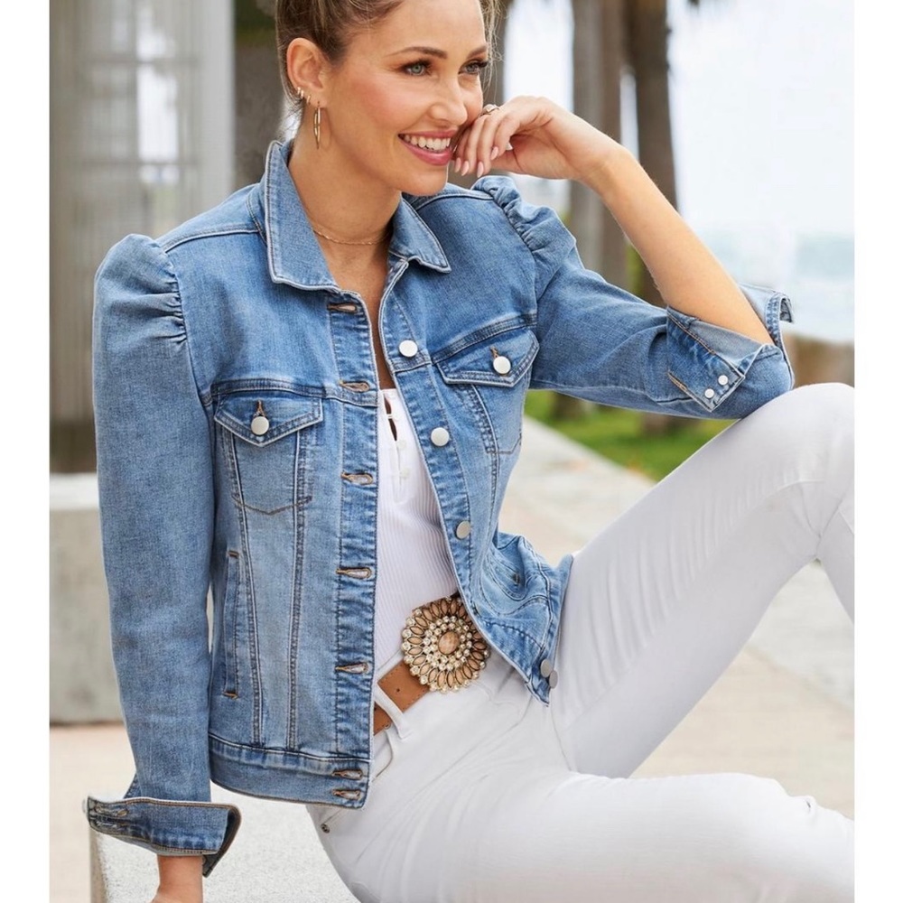 Blue denim jacket brand new